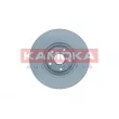 Jeu de 2 disques de frein avant KAMOKA 103046 - Visuel 2
