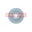 Jeu de 2 disques de frein avant KAMOKA 103049 - Visuel 2