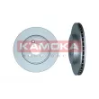 Jeu de 2 disques de frein avant KAMOKA 103073 - Visuel 1