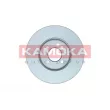 Jeu de 2 disques de frein avant KAMOKA 103073 - Visuel 2