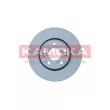 Jeu de 2 disques de frein avant KAMOKA 103078 - Visuel 2