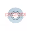 Jeu de 2 disques de frein avant KAMOKA 103079 - Visuel 1