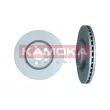 Jeu de 2 disques de frein avant KAMOKA 103084 - Visuel 1