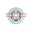 Jeu de 2 disques de frein avant KAMOKA 103084 - Visuel 2