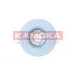 Jeu de 2 disques de frein avant KAMOKA 103088 - Visuel 1