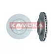 Jeu de 2 disques de frein avant KAMOKA 1031009 - Visuel 1