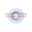Jeu de 2 disques de frein avant KAMOKA 103102 - Visuel 1