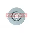 Jeu de 2 disques de frein arrière KAMOKA 1031044 - Visuel 2