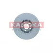 Jeu de 2 disques de frein avant KAMOKA 103112 - Visuel 2