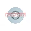 Jeu de 2 disques de frein avant KAMOKA 103120 - Visuel 2