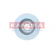 Jeu de 2 disques de frein avant KAMOKA 103122 - Visuel 2