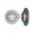 Jeu de 2 disques de frein arrière KAMOKA 103219 - Visuel 1
