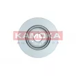 Jeu de 2 disques de frein arrière KAMOKA 103248 - Visuel 2