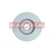 Jeu de 2 disques de frein avant KAMOKA 103251 - Visuel 2