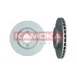 Jeu de 2 disques de frein arrière KAMOKA 103321 - Visuel 1