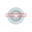 Jeu de 2 disques de frein arrière KAMOKA 103321 - Visuel 2