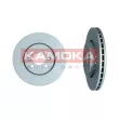 Jeu de 2 disques de frein avant KAMOKA 103322 - Visuel 1