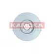 Jeu de 2 disques de frein avant KAMOKA 103322 - Visuel 2