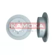 Jeu de 2 disques de frein arrière KAMOKA 103331 - Visuel 1