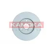 Jeu de 2 disques de frein avant KAMOKA 103339 - Visuel 2