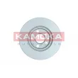 Jeu de 2 disques de frein avant KAMOKA 103340 - Visuel 2