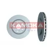 Jeu de 2 disques de frein avant KAMOKA 103342 - Visuel 1