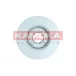 Jeu de 2 disques de frein avant KAMOKA 103346 - Visuel 2
