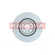 Jeu de 2 disques de frein avant KAMOKA 103347 - Visuel 2
