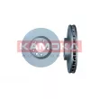 Disque de frein avant droit KAMOKA 103353 - Visuel 1