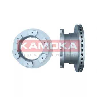 Jeu de 2 disques de frein arrière KAMOKA 103357