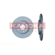 Jeu de 2 disques de frein arrière KAMOKA 103363 - Visuel 1
