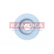 Jeu de 2 disques de frein arrière KAMOKA 103371 - Visuel 1
