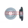 Jeu de 2 disques de frein arrière KAMOKA 103398 - Visuel 1