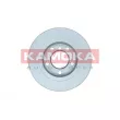 Jeu de 2 disques de frein arrière KAMOKA 103401 - Visuel 2