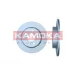 Jeu de 2 disques de frein arrière KAMOKA 103405 - Visuel 2