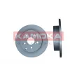 Jeu de 2 disques de frein arrière KAMOKA 103408 - Visuel 1