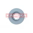 Jeu de 2 disques de frein arrière KAMOKA 103413 - Visuel 2