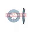 Jeu de 2 disques de frein arrière KAMOKA 103421 - Visuel 1
