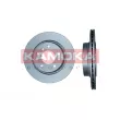 Jeu de 2 disques de frein arrière KAMOKA 103422 - Visuel 1