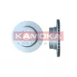 Jeu de 2 disques de frein arrière KAMOKA 103423 - Visuel 1