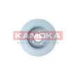 Jeu de 2 disques de frein arrière KAMOKA 103423 - Visuel 2