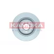 Jeu de 2 disques de frein arrière KAMOKA 103426 - Visuel 2