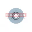 Jeu de 2 disques de frein arrière KAMOKA 103430 - Visuel 2