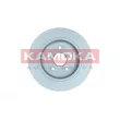 Jeu de 2 disques de frein arrière KAMOKA 103439 - Visuel 2