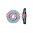 Disque de frein avant droit KAMOKA 103446 - Visuel 1