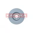 Disque de frein avant droit KAMOKA 103446 - Visuel 2