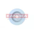 Jeu de 2 disques de frein avant KAMOKA 103452 - Visuel 1