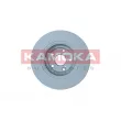 Jeu de 2 disques de frein avant KAMOKA 103453 - Visuel 2