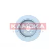 Jeu de 2 disques de frein arrière KAMOKA 103464 - Visuel 1