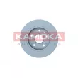 Jeu de 2 disques de frein arrière KAMOKA 103466 - Visuel 2